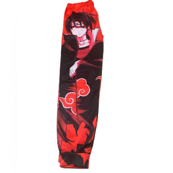 New Naruto Itachi Red Joggers US Men’s Size XL - Picture 3 of 5